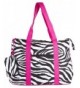 Zebra Print Extra Large Purse