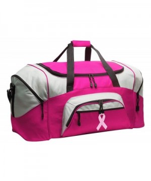 Pink Ribbon Duffel Ladies Bags