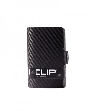 I CLIP Gunmetal Carbon Wallet Minimalist