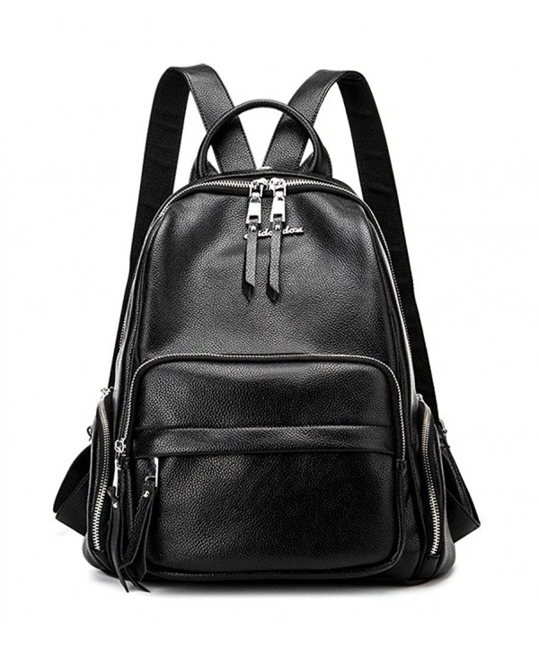 Fashion Backpack Purse for Women Leather Small Work Tote bag Teen Girls ...