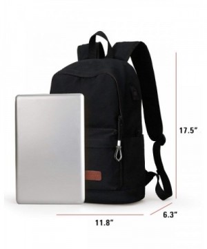 Laptop Backpack-Travel Hiking Backpack USB Charging Port & Headphone ...