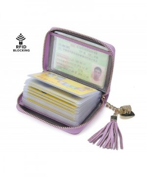 Wallet Credit Holder Leather Blocking