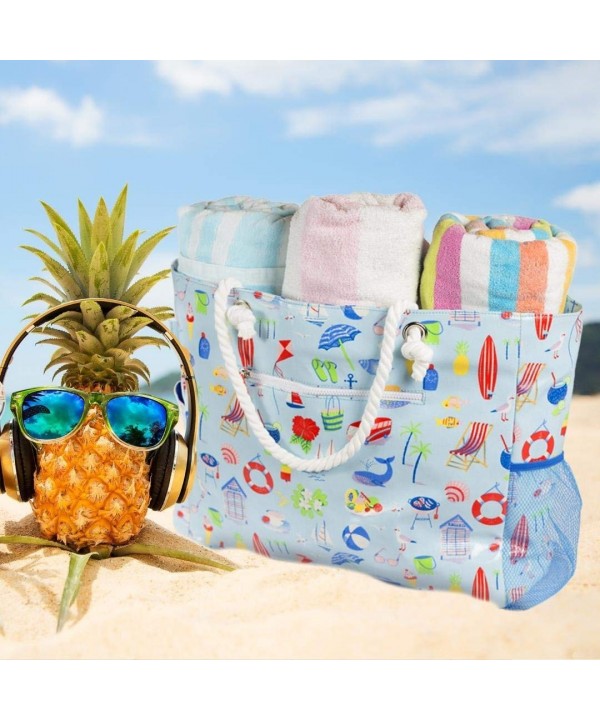 rectangular beach tote