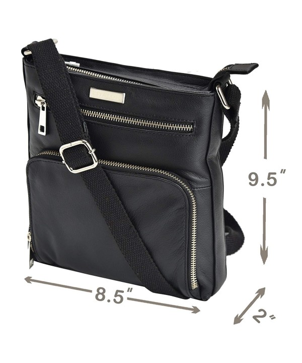 cross over black purse