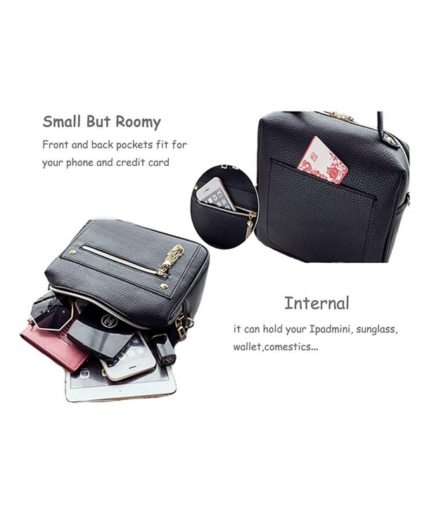 Crossbody Bag PU Leather Small Cute Casual Shoulder Puese for Women ...